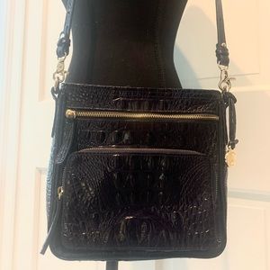 Brahmin crossbody bag (navy blue)